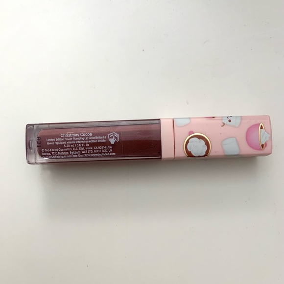 New Too Faced Limited Edition Christmas Coco Lip Injection Lip Glow - Picture 4 of 6